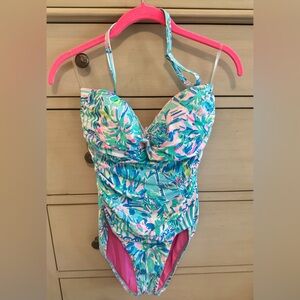 Lilly Pulitzer One Piece Flamenco Swimsuit
